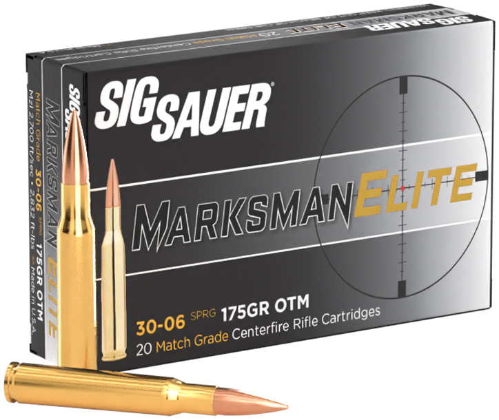 SIG AMMO 30-06 175GR OTM ELITE MATCH GRADE 20/10 - Ammunition